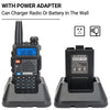 Ham Radio Long Range UV5R Dual Band VHF UHF Rechargeable Walkie Talkies for Adults Handheld Two Way Radio with Earpiece AR-771 Full Kit for Camping Hunting Survival Gear,2Pack