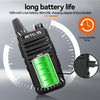 Two Way Radio Long Range Rechargeable 2 miles range,Portable 2 Way Radio, USB-C Charging, Handsfree Walkie Talkies for Adults Cruise Hiking Camping(4 Pack)
