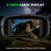 Night Vision Goggles for Adults, Night Vision Binoculars with 5000mAh Rechargeable Battery and 32GB Card, 3" HD Screen for Wildlife Observation, Hunting and Security